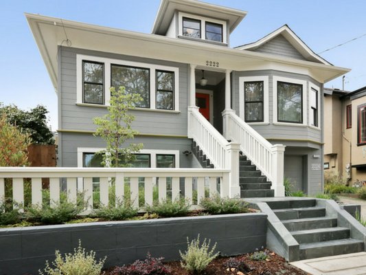 Exterior painting by MoonDance Painting in Marin County — beautifully finished home exterior