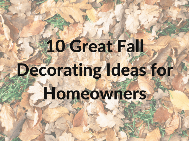 great fall decorating ideas