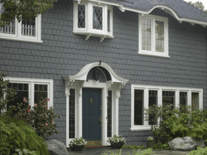 slate grey home exterior paint